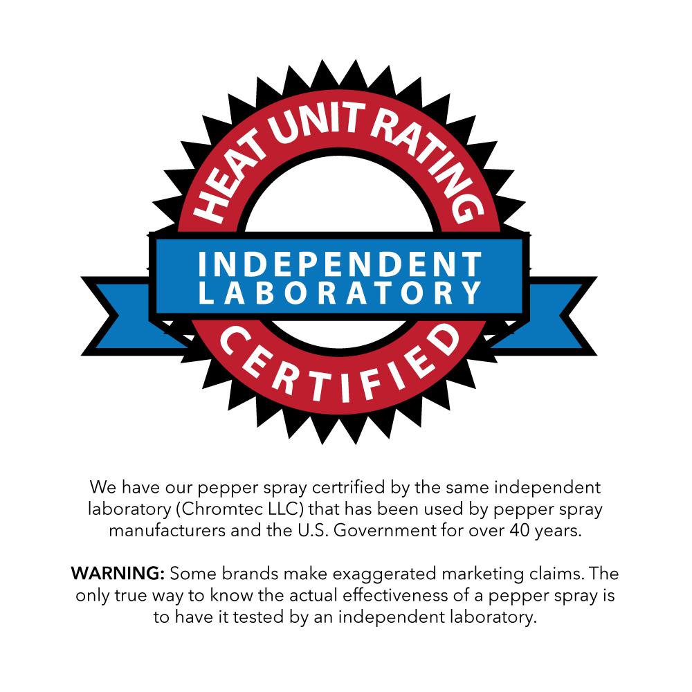 Streetwise 18 Stream Pepper Spray Twist Lock Pepper Spray - Tophatter Daily Deals