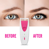 Heating Eyelash Curler - Long Lashes Makeup Curl Electric Lash Health & Beauty - Tophatter Daily Deals