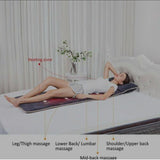Full Body Massage Mat UK - Massage Mat with Heating, Massage Pad with 10 Vibrating Motors Health & Beauty - Tophatter Daily Deals