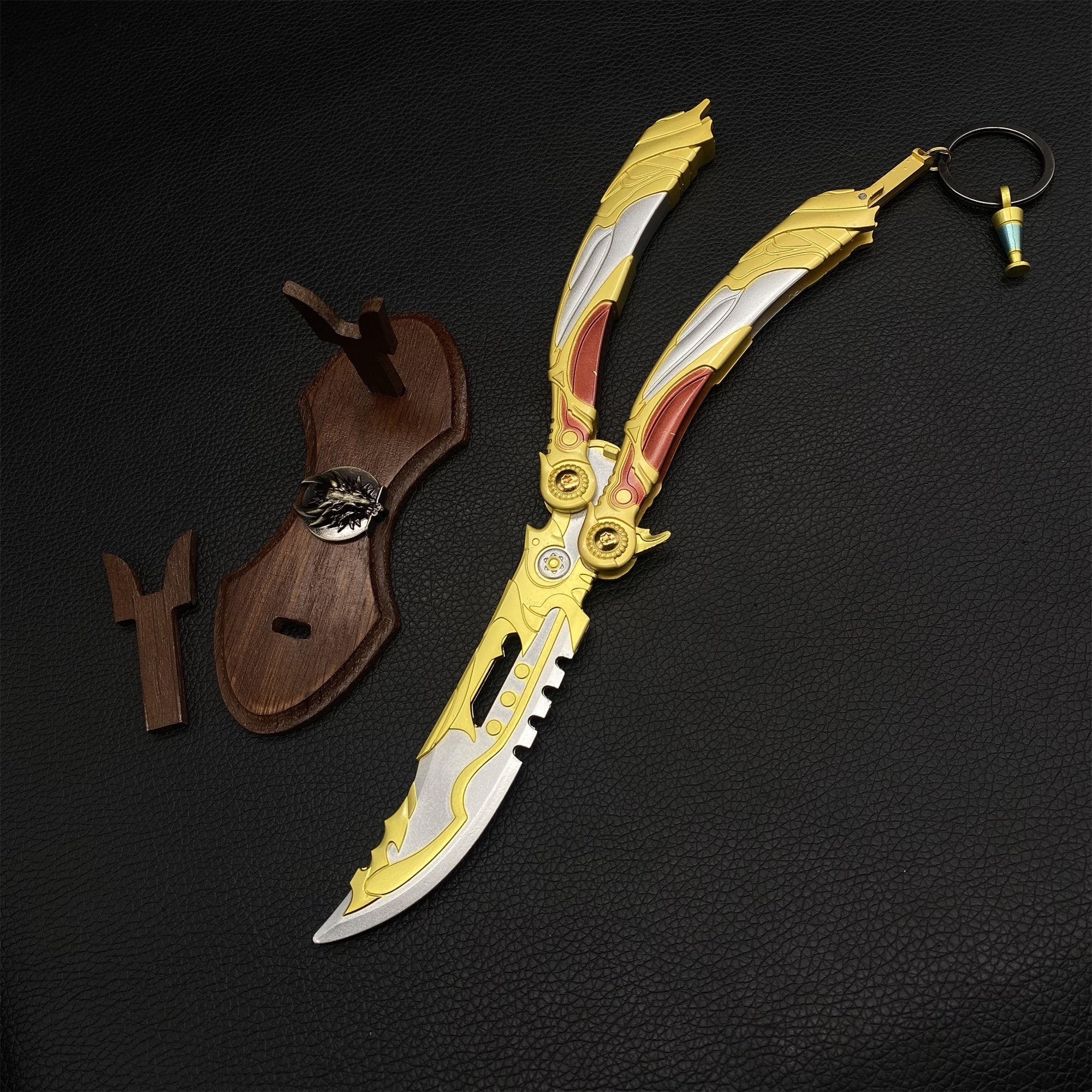 Metal Heavenly God Balisong Display Art - Tophatter Daily Deals