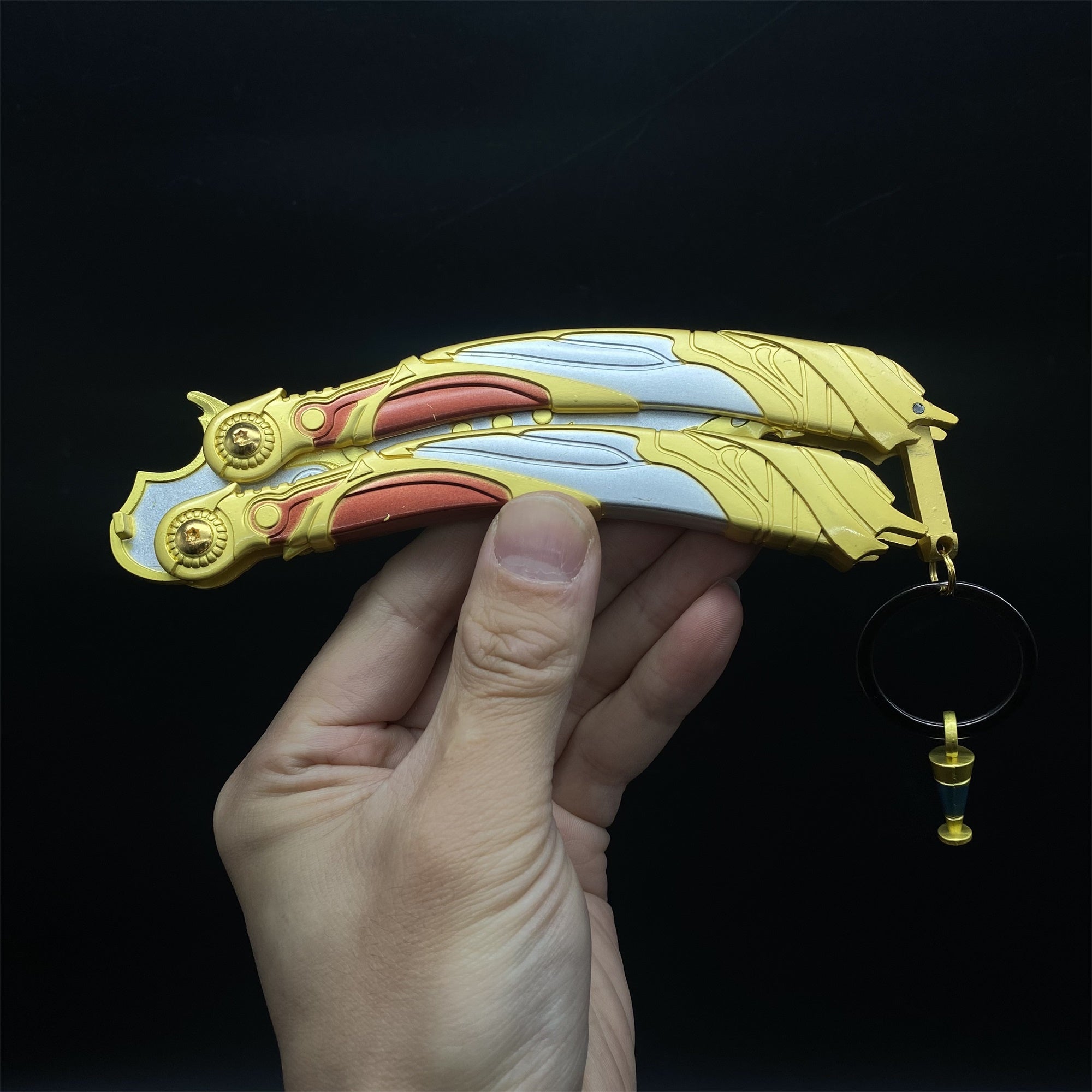 Metal Heavenly God Balisong Display Art - Tophatter Daily Deals