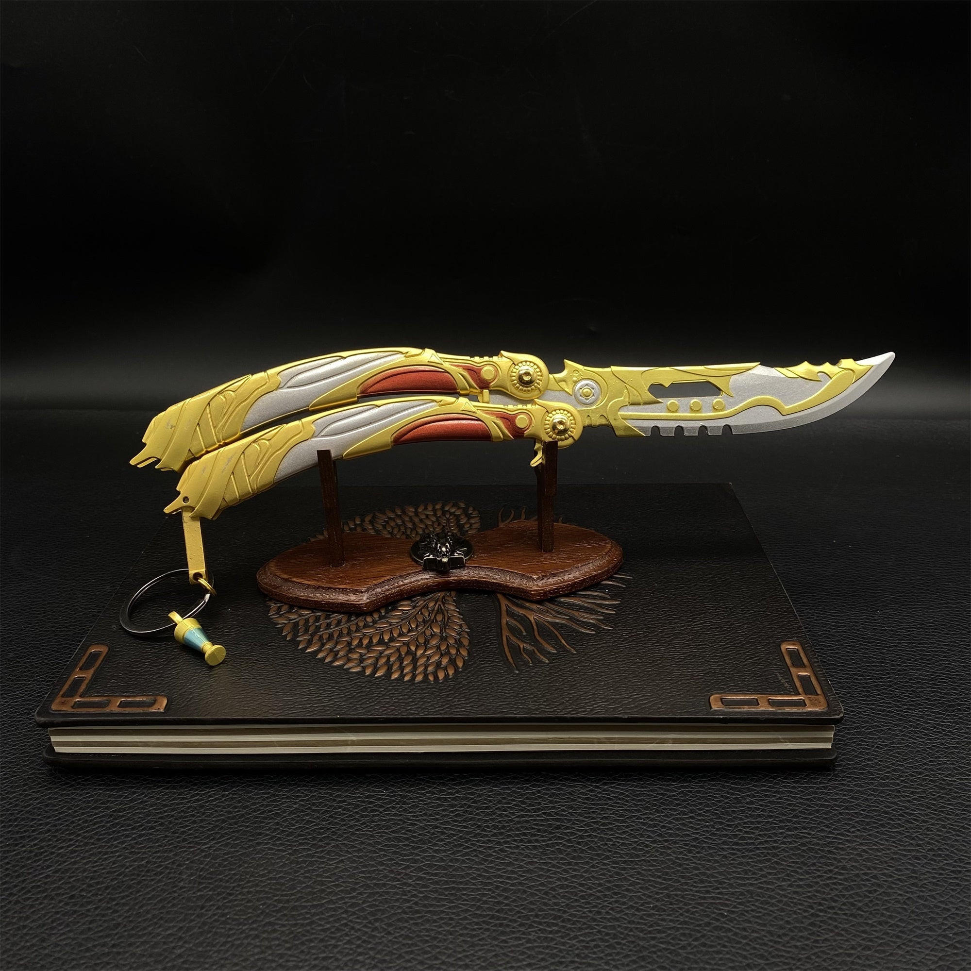 Metal Heavenly God Balisong Display Art - Tophatter Daily Deals