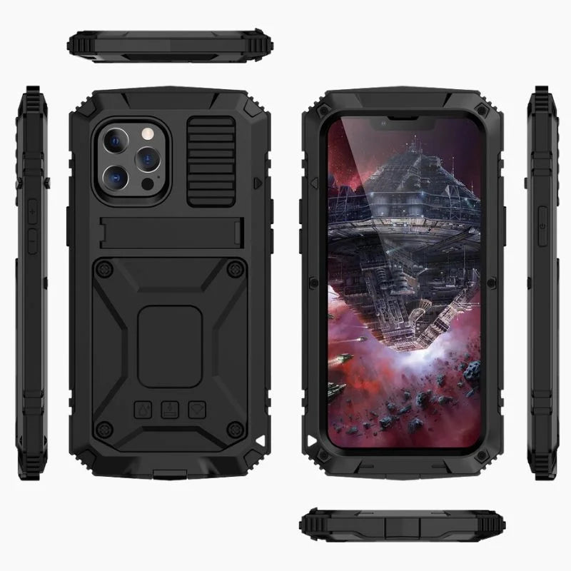 Heavy Duty Phone Case Rugged Armor Slim Shockproof Design - Tophatter Daily Deals