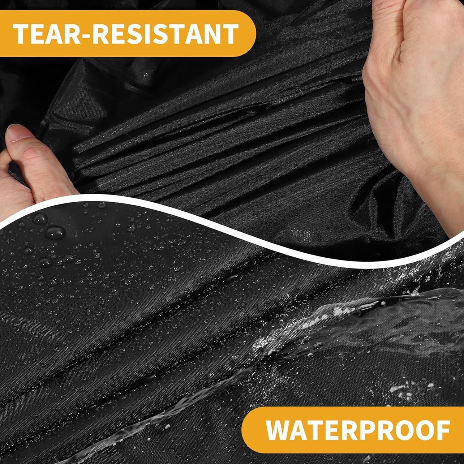 Outdoor Car Cover – All-Weather 6 Layer Protection with Wind Straps & UV Shield Outdoor car cover - Tophatter Daily Deals