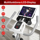 Best Exercise Bike for Home - Heavy Duty Exercise Bike Home Gym Bicycle Cycling Cardio Fitness Indoor Workout Exercise & Fitness - Tophatter Daily Deals