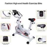 Best Exercise Bike for Home - Heavy Duty Exercise Bike Home Gym Bicycle Cycling Cardio Fitness Indoor Workout Exercise & Fitness - Tophatter Daily Deals