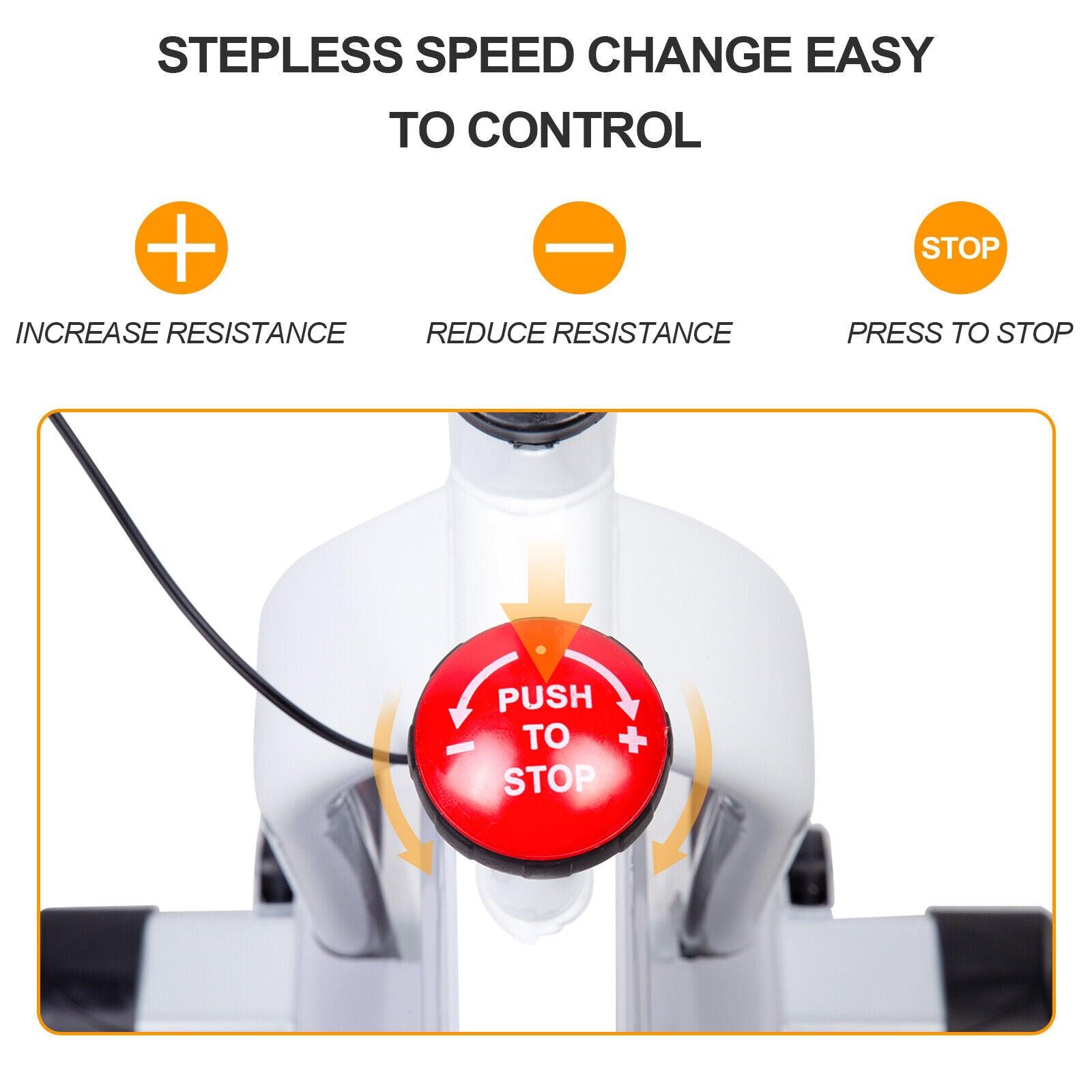 Best Exercise Bike for Home - Heavy Duty Exercise Bike Home Gym Bicycle Cycling Cardio Fitness Indoor Workout Exercise & Fitness - Tophatter Daily Deals
