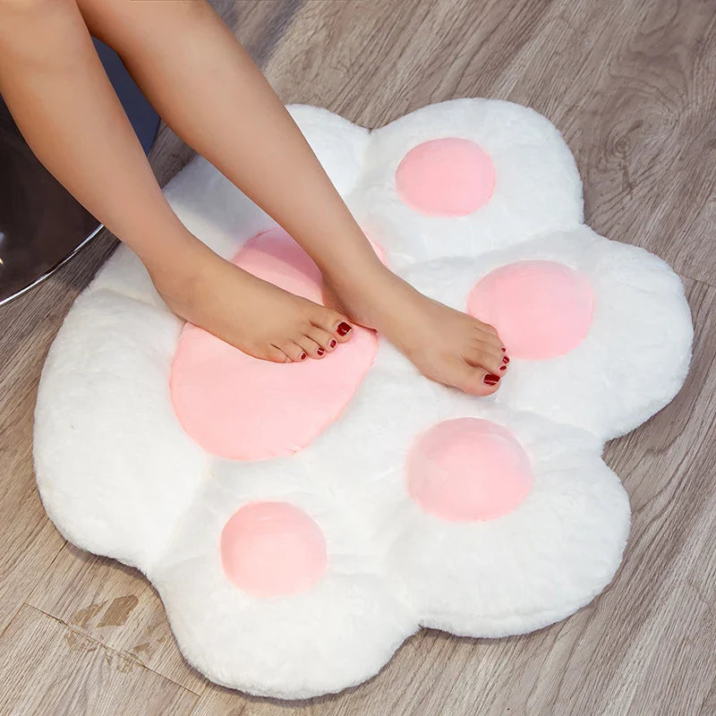 Electric Hand Warmer (Rechargeable) Kitten Cat Paw Plush Cushion Pillow Animals - Tophatter Daily Deals