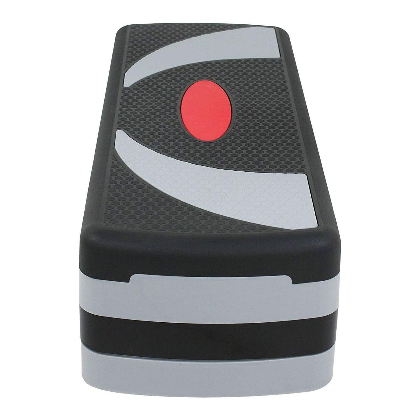 Aerobic Exercise Step - Height Adjustable Aerobic Step, Steppers for Exercise 3 Levels, Aerobic Step Board, Adjustable Height 10cm/15cm/20cm, for Home & Office Exercise & Fitness - Tophatter Daily Deals
