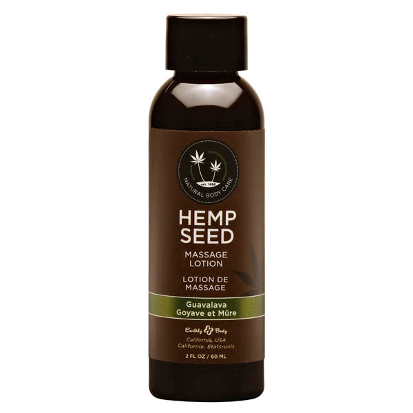 Hemp Seed Massage Lotion Guavalava Scented 59ml Bottle > Essentials > Massage Oil - Tophatter Daily Deals