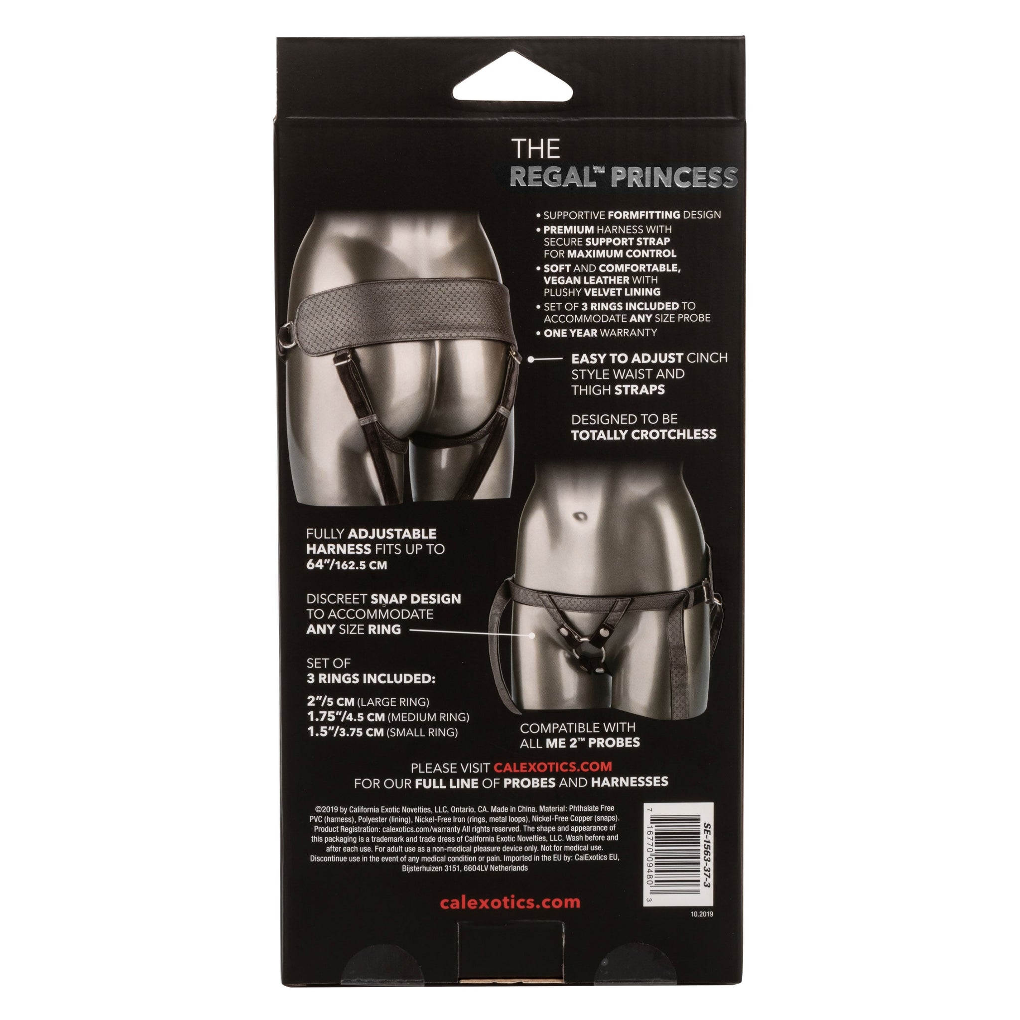 Her Royal Harness Regal Princess Crotchless Harness Pewter > Dildos > Strap On Harnesses - Tophatter Daily Deals