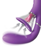 Her Ultimate Pleasure Pro Purple Clitoral and G-Spot Vibrator > Sex Toys For Ladies > Air Pulsation - Tophatter Daily Deals