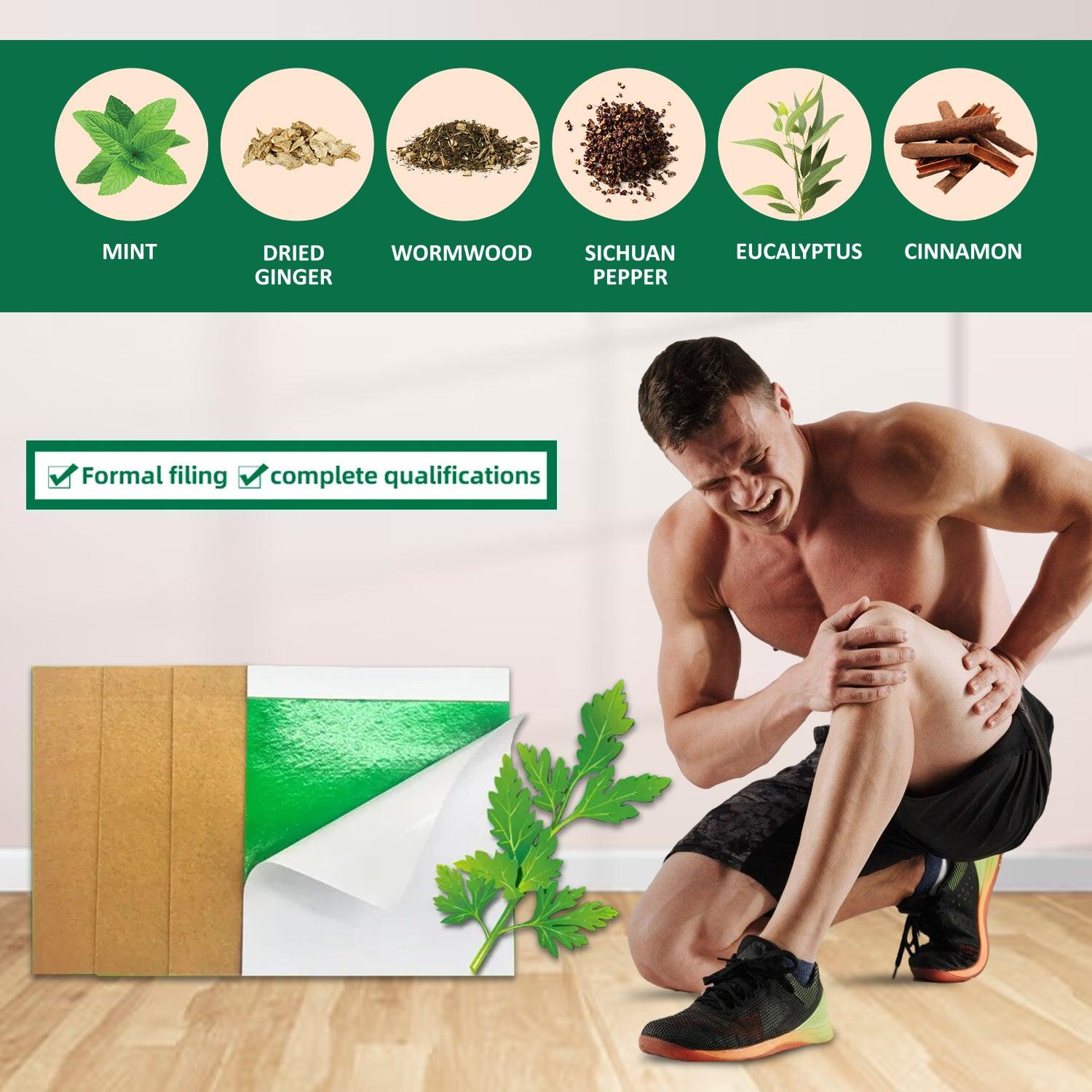 Knee Pain Relief Patch - FitMe 180 PCS Knee Pain Relief Patches Wormwood Sticker Neck Waist Joint Ache Pads Personal Care - Tophatter Daily Deals