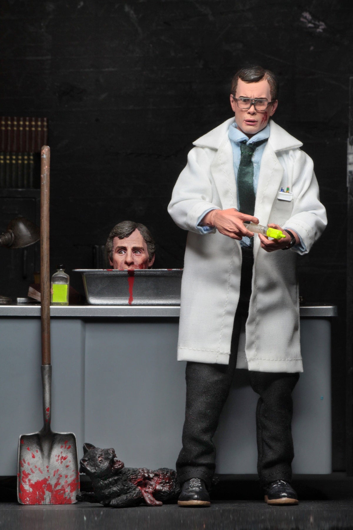 Re-Animator – Herbert West Clothed Action Figure Action Figure - Tophatter Daily Deals