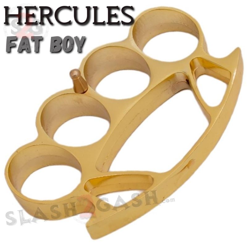 HERCULES Extra Thick Large Knuckles Chubby Chunk Buckle - Asst. colors Gold Belt Buckle - Tophatter Daily Deals