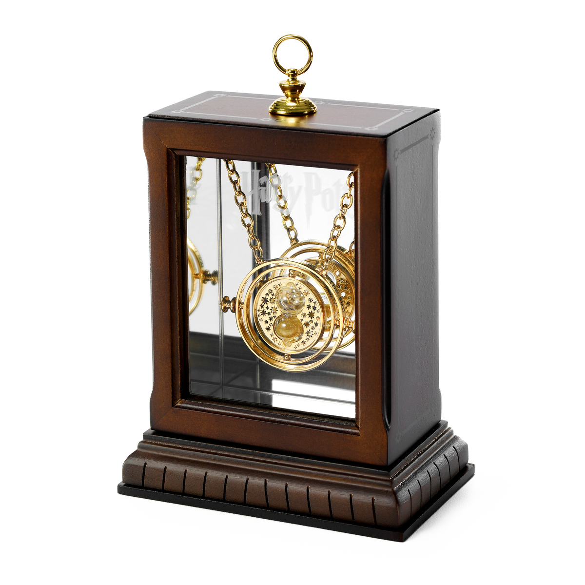 Harry Potter - Official Hermione's Time Turner and Display Case (24K Gold Plated) Collectible Replica - Tophatter Daily Deals