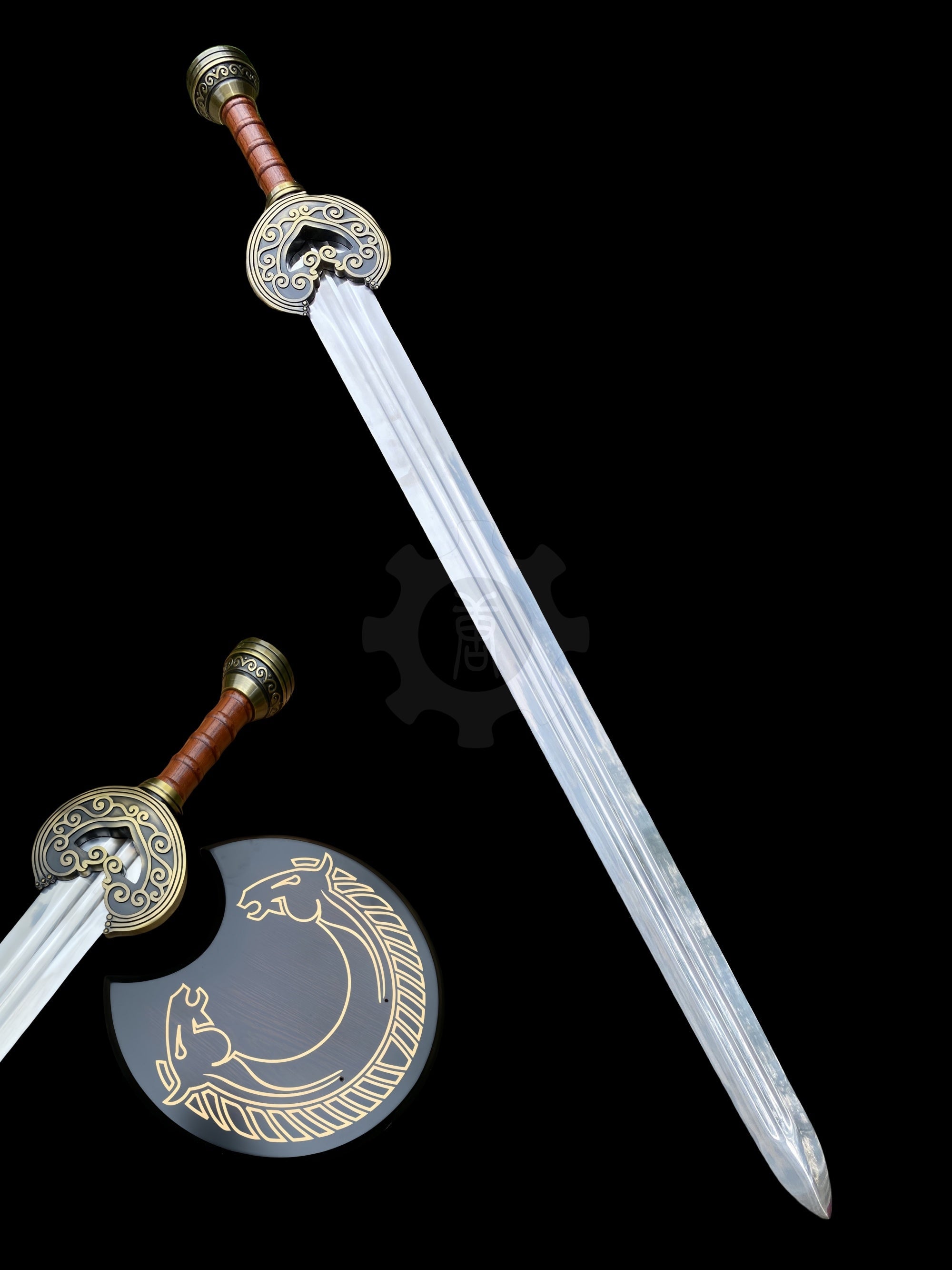 IRL Herrugrim Sword Of King Rohan Metal Replica - Tophatter Daily Deals