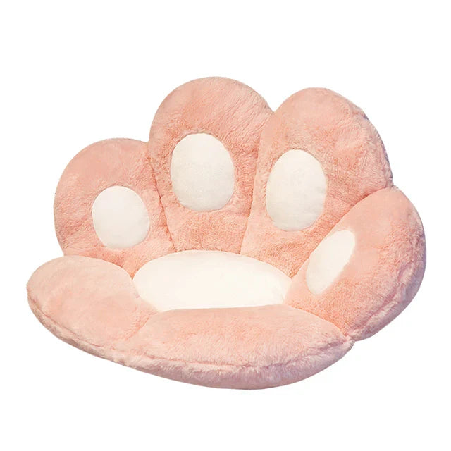 Kawaii Cat Paw Seat Cushion Stuffed Plush Animals - Tophatter Daily Deals