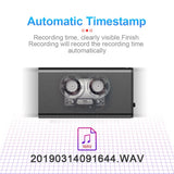 Voice Recorder Ultra Thin Mini Digital Dictaphone Compact - Tophatter Daily Deals