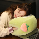 40cm Soft Fruit Cake Roll Plush Mantau Bun Pillow Cream Steamed Dim Sum Food - Tophatter Daily Deals