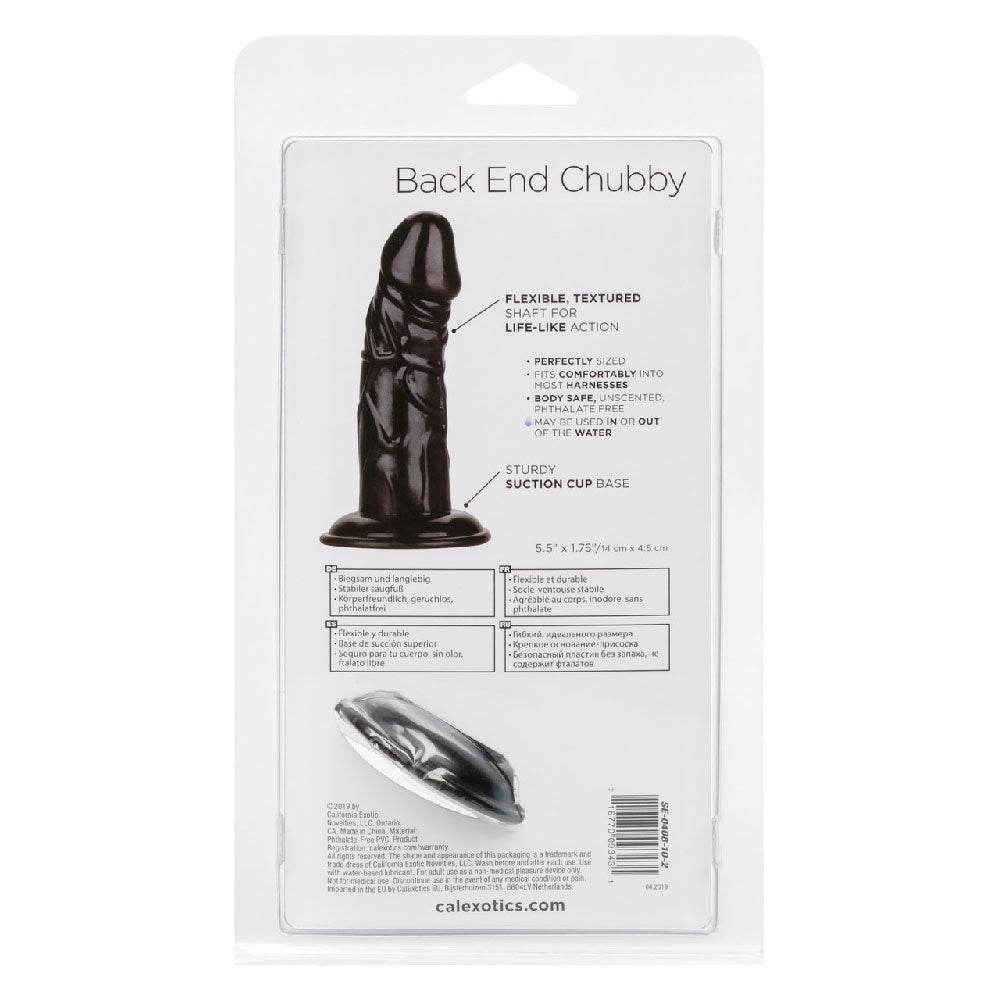 Back End Chubby (Black) – Realistic Suction Cup Anal Dildo > Anal Range > Anal Probes - Tophatter Daily Deals