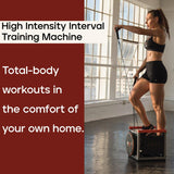 Interval Training Rowing Machine - FITT Cube Transformational Fitness Tool for Total-Body Workout. High Intensity Interval Training Machine Exercise & Fitness - Tophatter Daily Deals