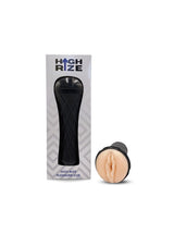 High Rize Pleasure Cup with Textured Interior and Discreet Black Case > Sex Toys For Men > Masturbators Cup - Tophatter Daily Deals