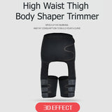 High Waist Thigh Trimmer - 3in1 High High Waist Thigh Body Shaper Trimmer Trainer Butt Lifter Slimming Belt Fitness - Tophatter Daily Deals