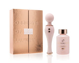 HighOnLove Objects of Luxury Gift Set with CBD Sensual Massage Oil and Bedazzled Silicone Body Wand > Essentials > Massage Gift Set - Tophatter Daily Deals
