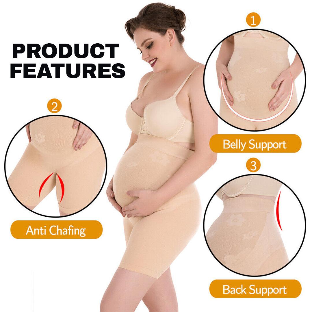 Bump Support Knickers - Women Maternity High Waist Underwear Pregnancy Seamless Belly Support Panties UK Clothing - Tophatter Daily Deals