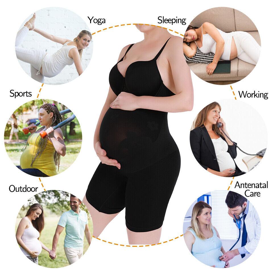 Bump Support Knickers - Women Maternity High Waist Underwear Pregnancy Seamless Belly Support Panties UK Clothing - Tophatter Daily Deals