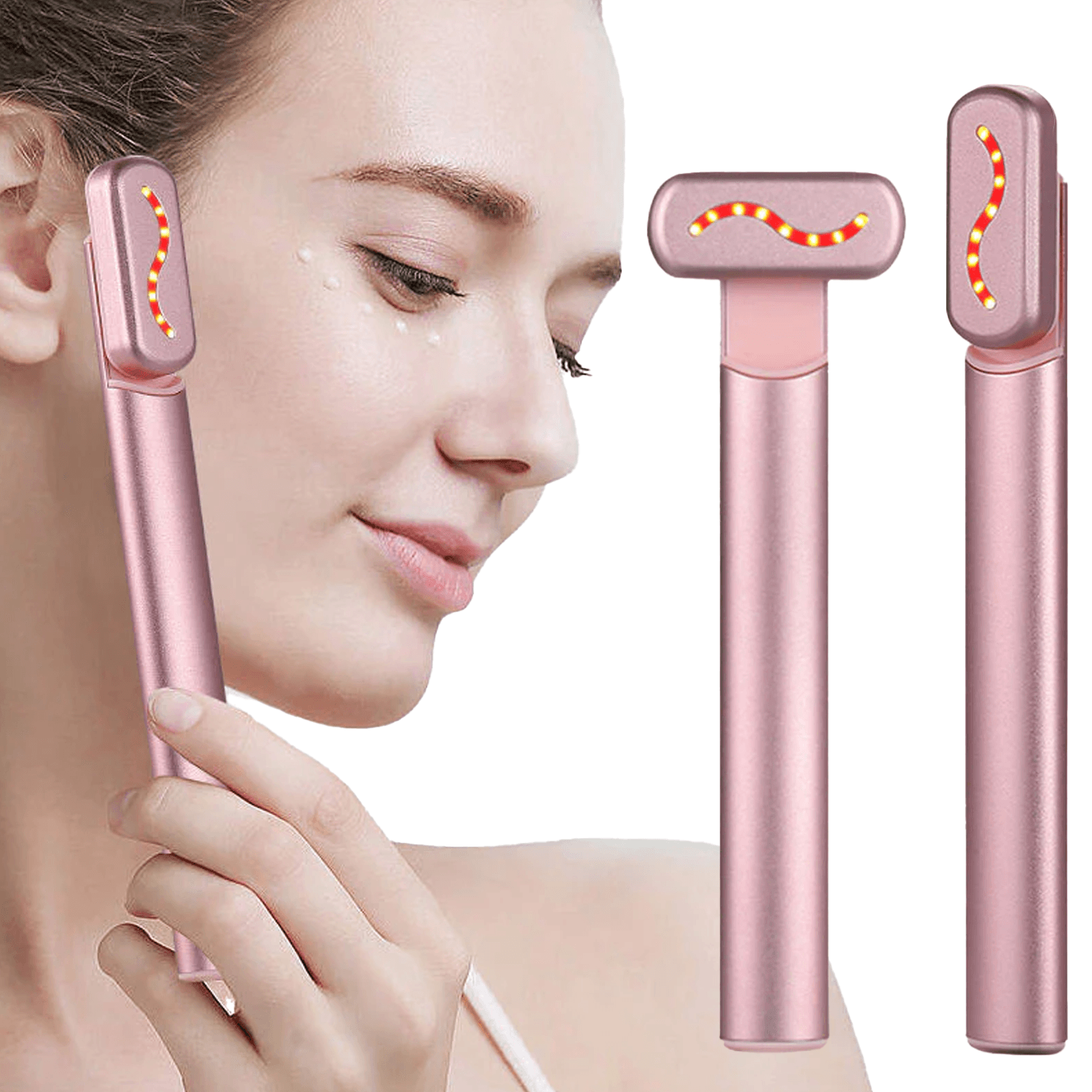 High Frequency Facial Wand - Red Light Therapy For Face And Neck Microcurrent Facial Device Eye Beauty Wand ( PRE-ORDER) Personal Care - Tophatter Daily Deals