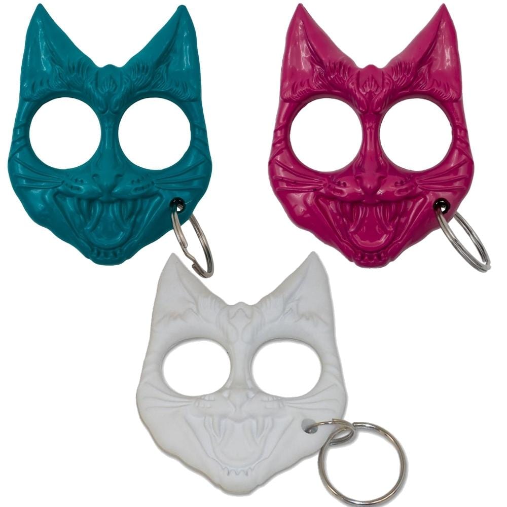 Hiss and Hurt Self-Defense Cat Keychain Impact Self Defense - Tophatter Daily Deals