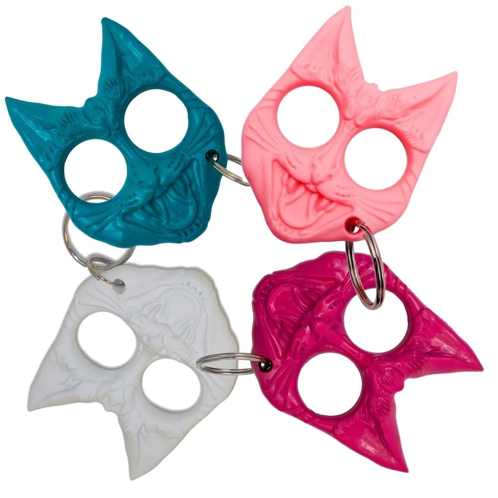 Hiss and Hurt Self-Defense Cat Keychain Impact Self Defense - Tophatter Daily Deals