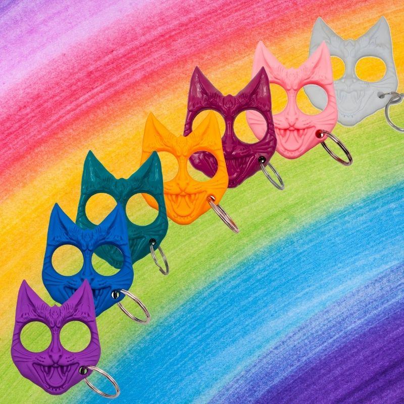 Hiss and Hurt Self-Defense Cat Keychain Impact Self Defense - Tophatter Daily Deals