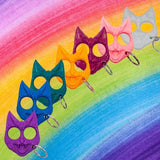 Hiss and Hurt Self-Defense Cat Keychain Impact Self Defense - Tophatter Daily Deals