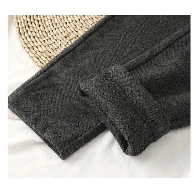 Breathable women's tailored trousers – timeless design, comfortable fabric, for office and casual wear Black Women's trousers - Tophatter Daily Deals
