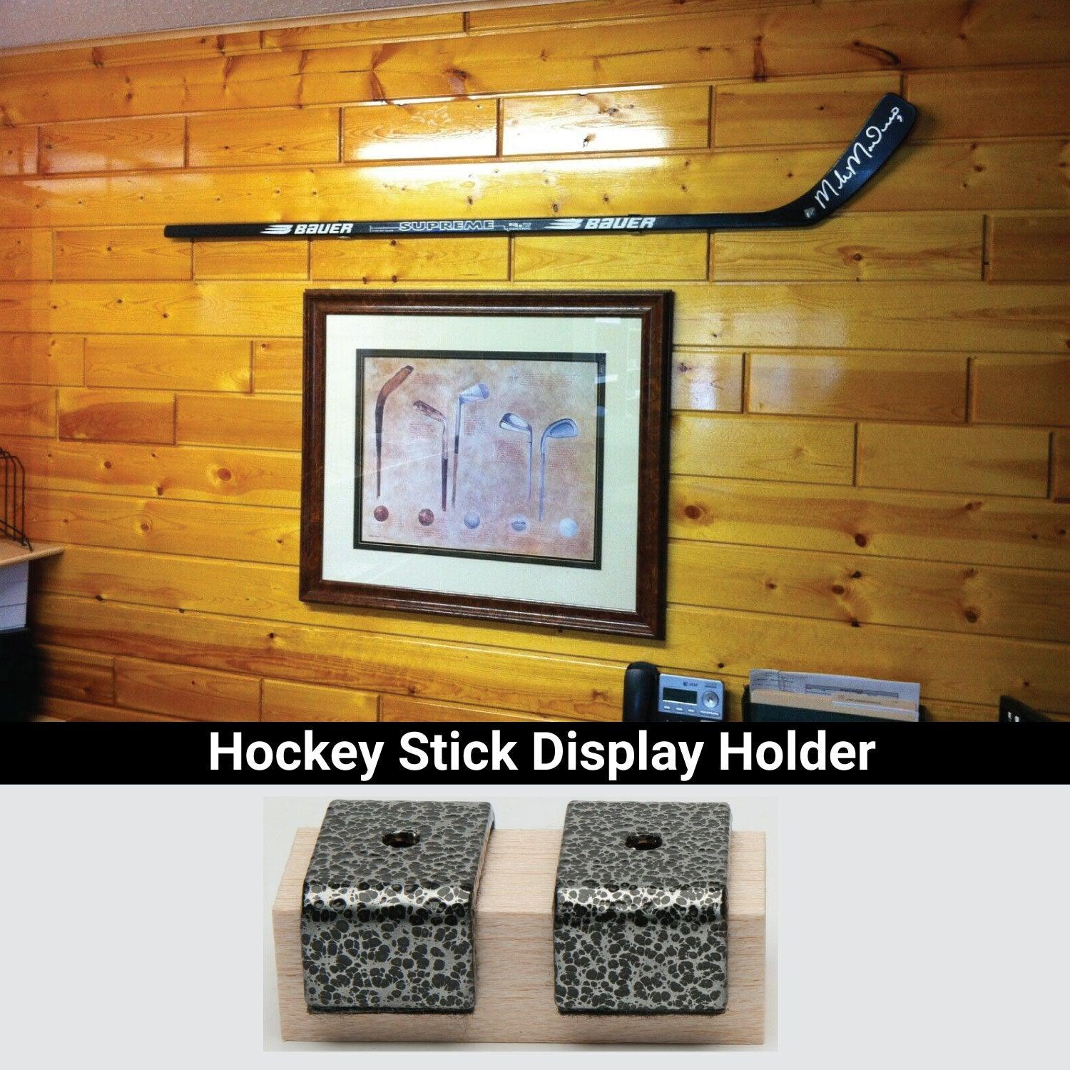 Hockey Stick Holder Wall - Sliveal Hockey Stick Display Holder - Hockey Stick Display Wall Mount - Hockey Stick Fishing Pole Trekking Pole Hangings - Tophatter Daily Deals