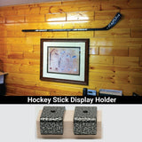 Hockey Stick Holder Wall - Sliveal Hockey Stick Display Holder - Hockey Stick Display Wall Mount - Hockey Stick Fishing Pole Trekking Pole Hangings - Tophatter Daily Deals