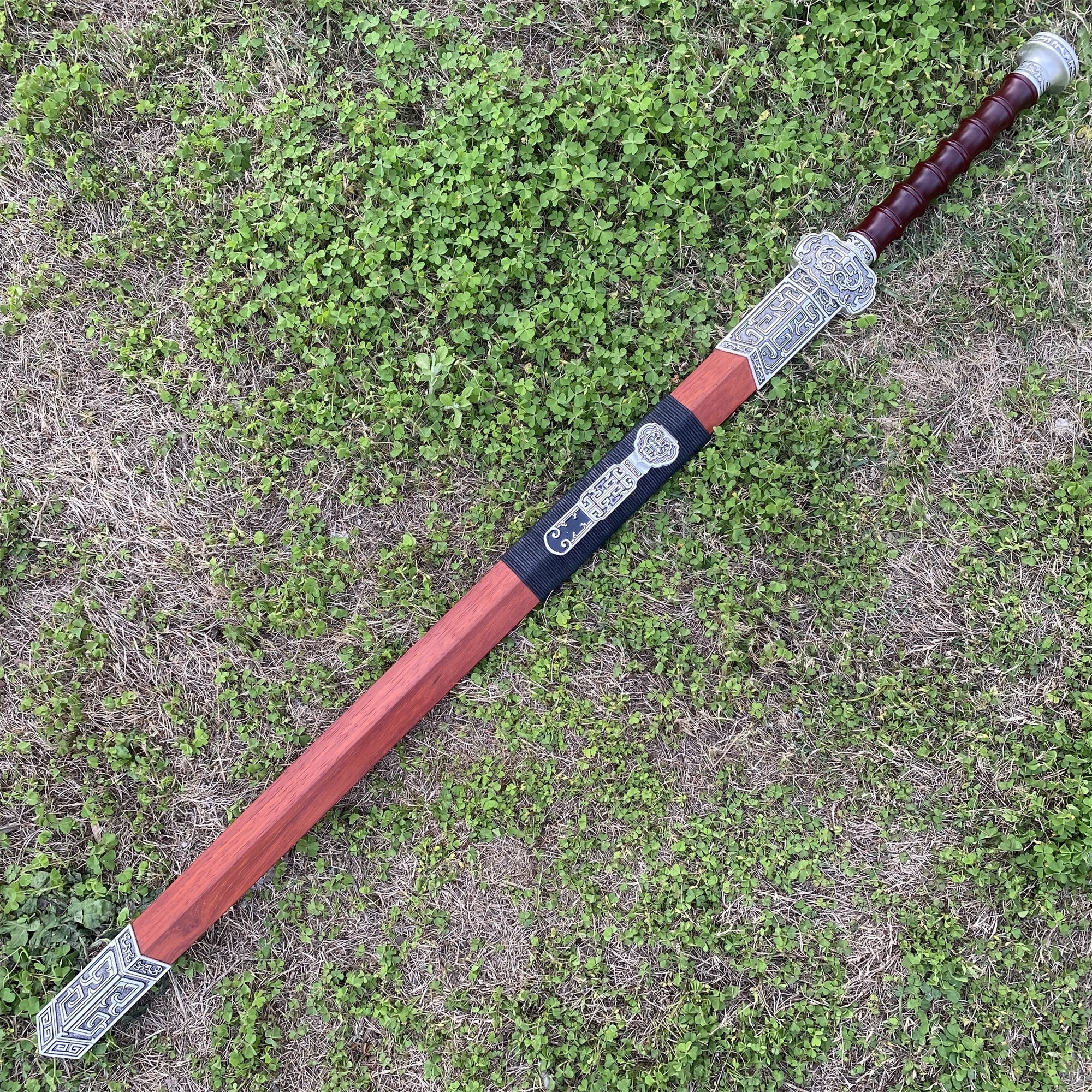 Chinese Ancient Life-size Holy Flame Han Sword Replica - Tophatter Daily Deals