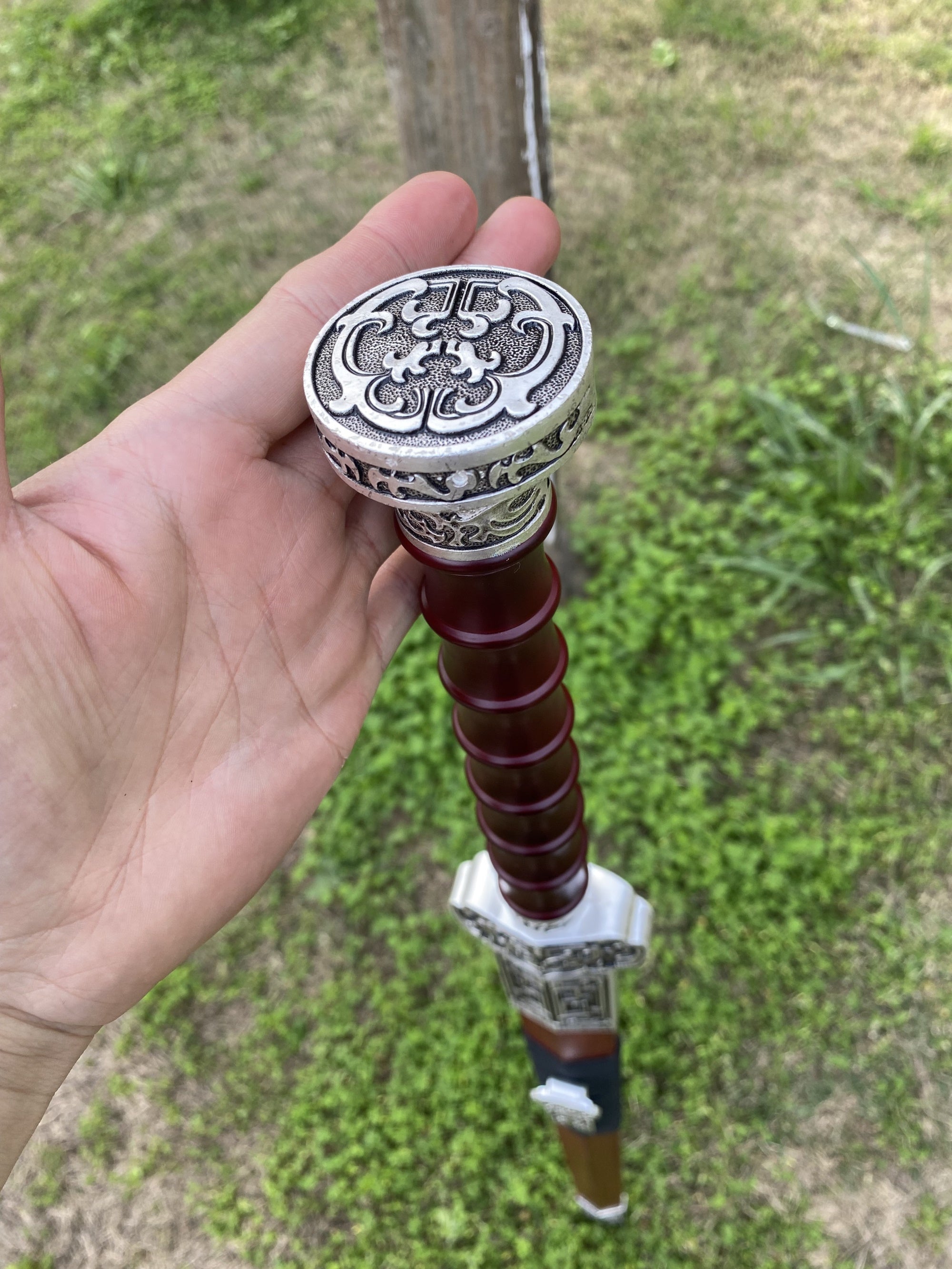 Chinese Ancient Life-size Holy Flame Han Sword Replica - Tophatter Daily Deals