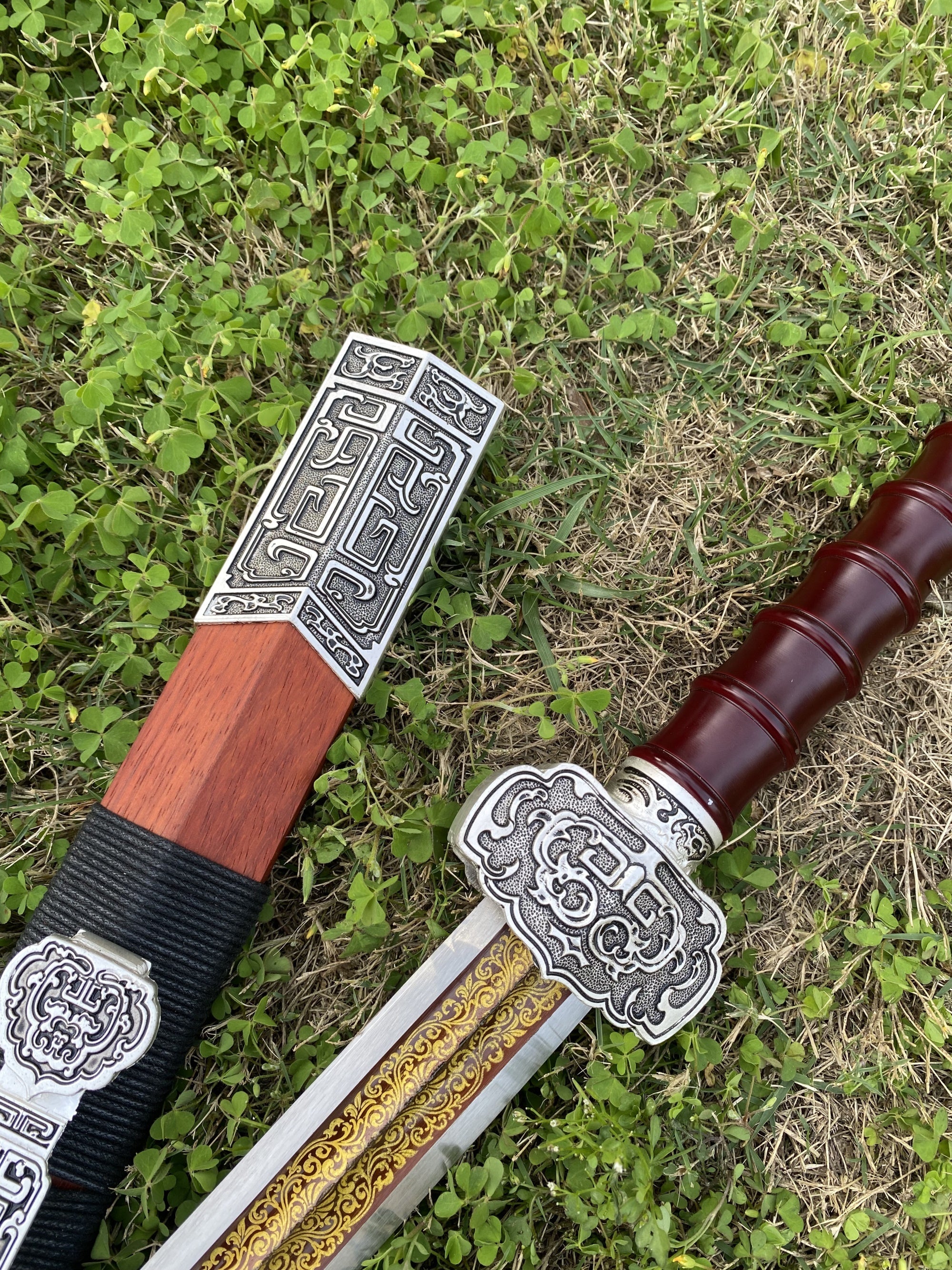 Chinese Ancient Life-size Holy Flame Han Sword Replica - Tophatter Daily Deals