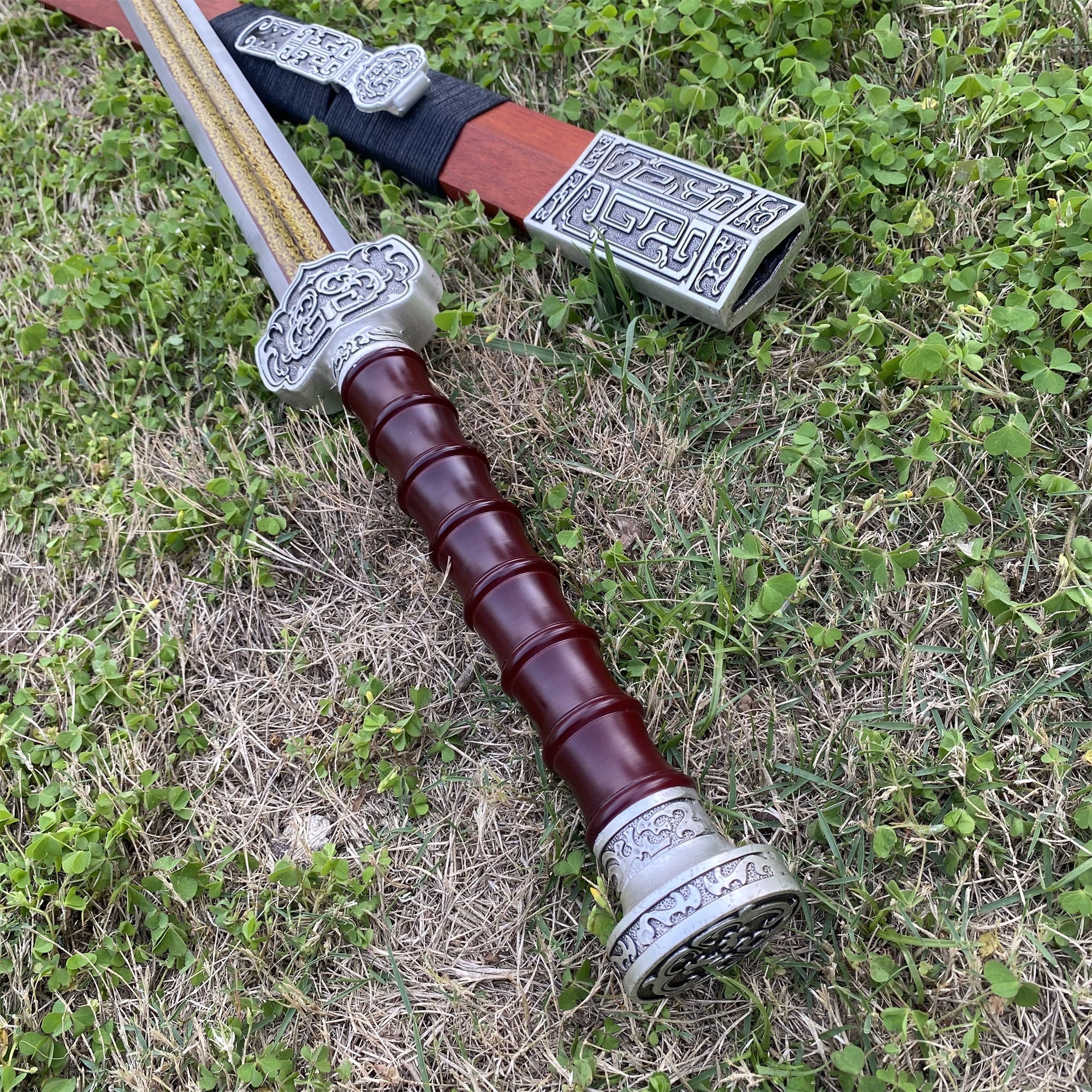 Chinese Ancient Life-size Holy Flame Han Sword Replica - Tophatter Daily Deals