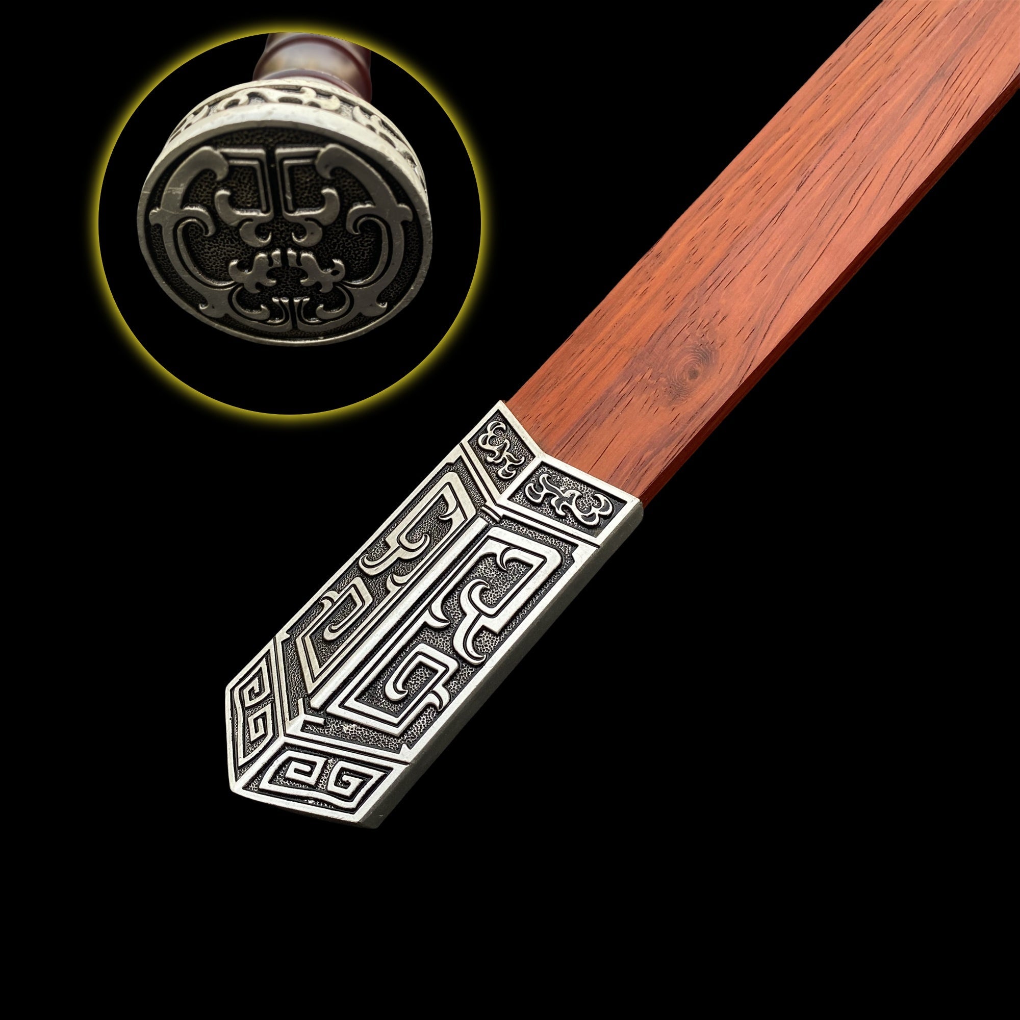 Chinese Ancient Life-size Holy Flame Han Sword Replica - Tophatter Daily Deals