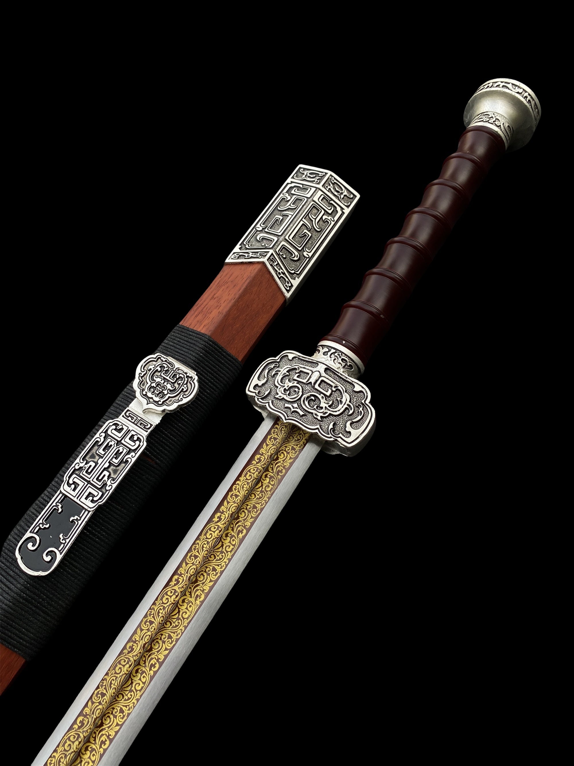 Chinese Ancient Life-size Holy Flame Han Sword Replica - Tophatter Daily Deals