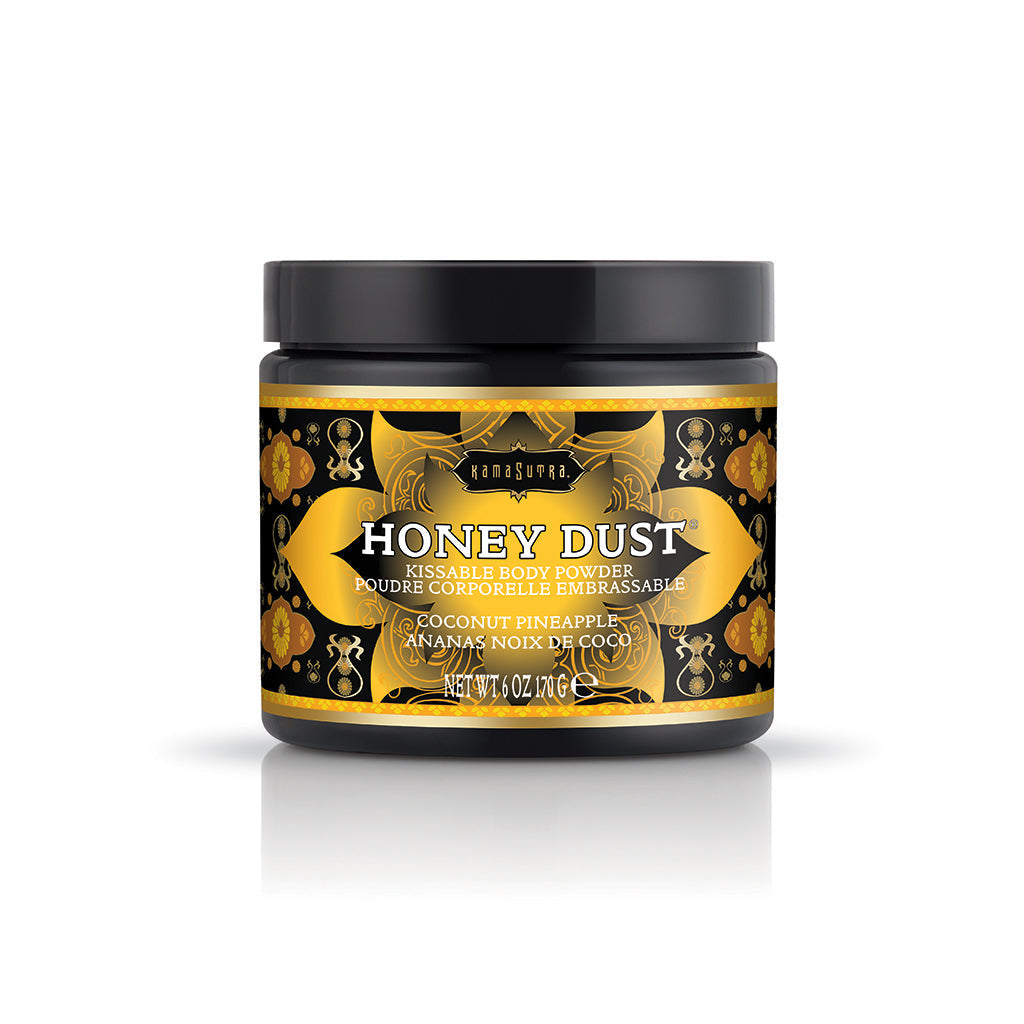 Honey Dust Body Powder (6oz) Coconut Pineapple Kissable Scented Body Powder - Tophatter Daily Deals