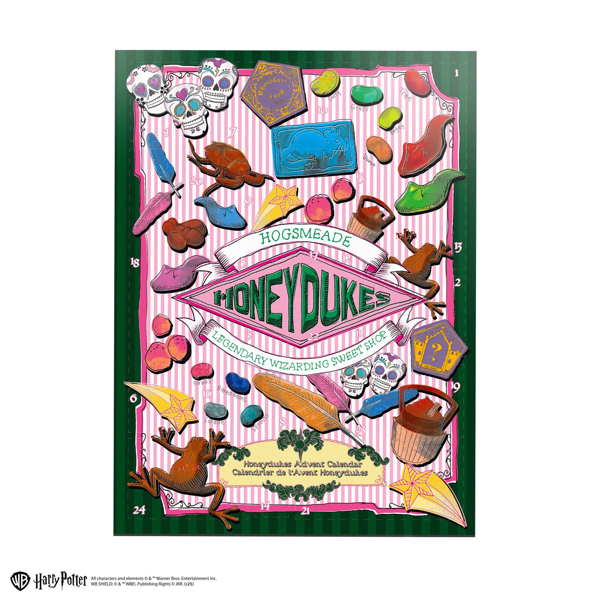 Harry Potter – Honeydukes Advent Calendar Calendar - Tophatter Daily Deals
