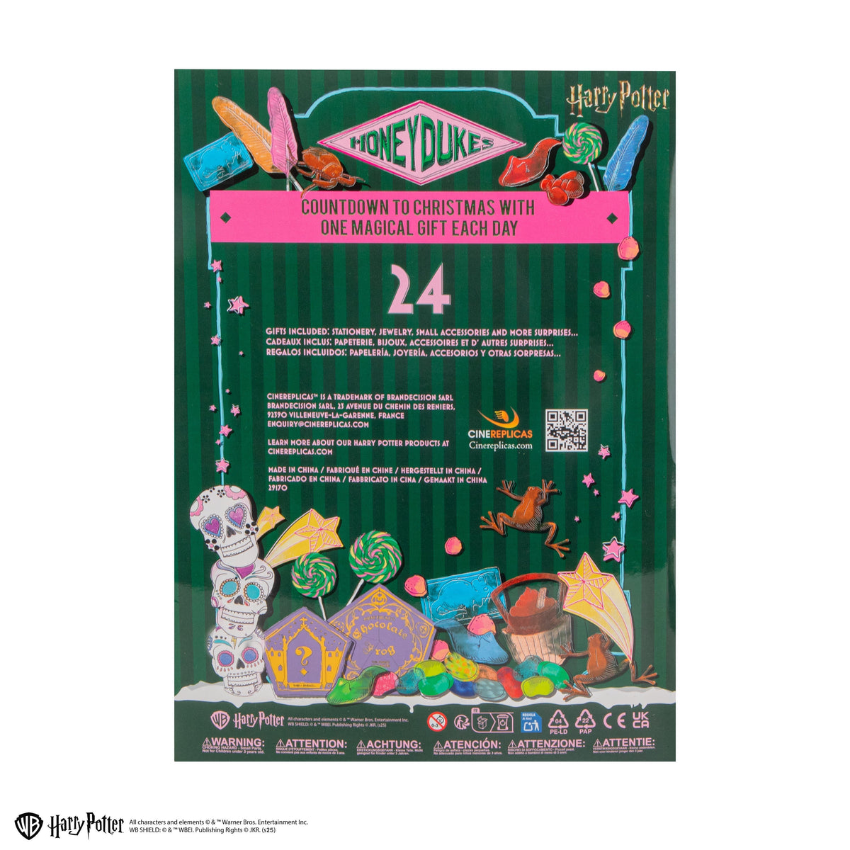 Harry Potter – Honeydukes Advent Calendar Calendar - Tophatter Daily Deals