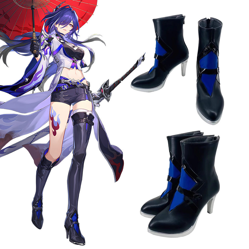 Honkai: Star Rail Acheron Cosplay Shoes Shoes/Boots - Tophatter Daily Deals