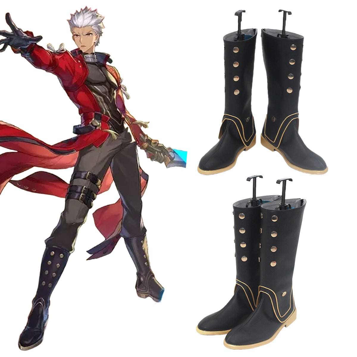 Honkai: Star Rail Archer Shoes Cosplay Boots Shoes/Boots - Tophatter Daily Deals